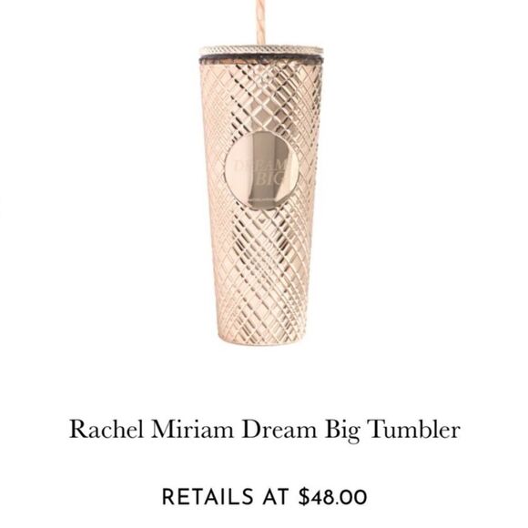 Rachel Miriam Dream Big Tumbler - New - Picture 2 of 4